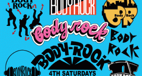 Body Rock logos & flyer